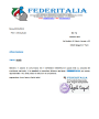 Il CONSIGLIO NAZIONALE di FEDERITALIA su proposta del Presidente Nazionale, DELEGA SHIHAN R. LATINI AI RAPPORTI SPORTIVI DELLENTE FEDERITALIA e per questo rappresentate l'Ente presso le istituzioni di competenza. - 03.01.2012