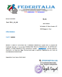 Abbiamo il piacere di comunicarLe che il CONSIGLIO NAZIONALE di questo Ente su proposta del Presidente Nazionale, vi ha nominato COORDINATORE TECNICO INTERNAZIONALE  DEL SETTORE ARTI MARZIALI E DIFESA PERSONALE (Forze dellOrdine e Militari)   FEDERITALIA  che far totalmente riferimento a Lei (Seminari, Stage, Riconoscimento gradi e qualifiche, Organigramma, etc.) nella pi completa autonomia decisionale. 14/01/2012